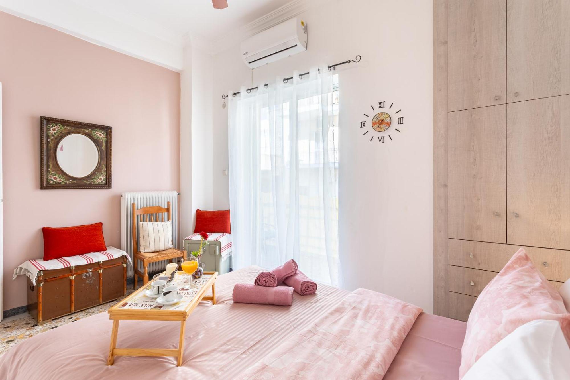 Sofi'S Flat In The City Center, 5Min To The Sea กาลามาตา ภายนอก รูปภาพ
